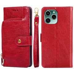Zipper Bag Leather Phone Case
