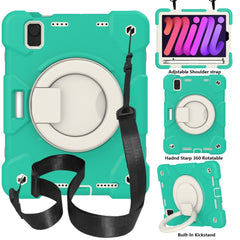 Silicone + PC Full Body Protection Tablet Case With Holder & Strap