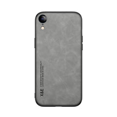 Skin Feel Magnetic Leather Back Phone Case