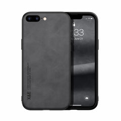 Skin Feel Magnetic Leather Back Phone Case