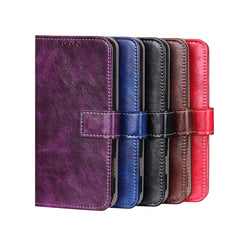 Retro Crazy Horse Texture Horizontal Flip Leather Case with Holder & Card Slots & Photo Frame & Wallet, For Galaxy XCover Pro, For Nokia 1.3