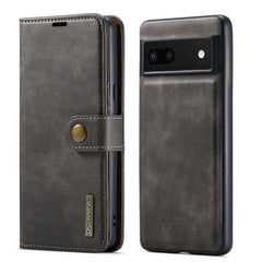 DG.MING Crazy Horse Texture Detachable Magnetic Leather Phone Case, For Google Pixel 6A, For Google Pixel 7, For Google Pixel 7 Pro, For OnePlus 10 Pro