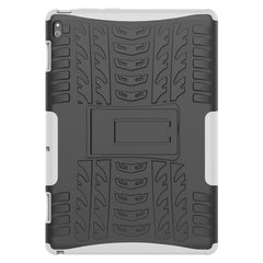 For Lenovo Tab E10 Tire Texture Shockproof TPU+PC Protective Case with Holder, For Lenovo Tab E10