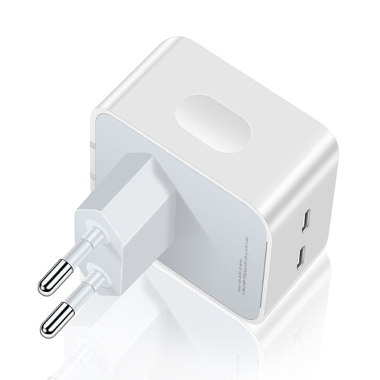 PD 50W Dual USB-C / Type-C Ports Charger, PD 50W EU Plug, PD 50W US Plug
