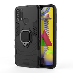 PC + TPU Shockproof Protective Case with Magnetic Ring Holder, For OnePlus 8 Pro, For OnePlus 8, For Galaxy M31
