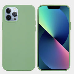 Solid Color Silicone Phone Case