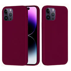 Solid Color Silicone Phone Case