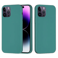Solid Color Silicone Phone Case