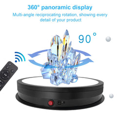 42cm LED Light Electric Rotating Display Stand Turntable