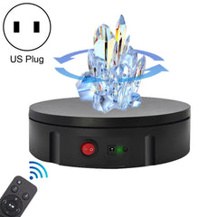 22cm Charging Rotating Display Stand Video Shooting Turntable, Load: 50kg, US Plug, EU Plug, UK Plug, AU Plug