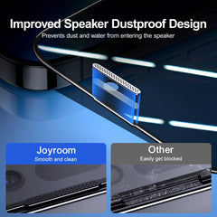 JOYROOM 2.5D Screen Printing Full Screen Black Edge Privacy Tempered Glass Film