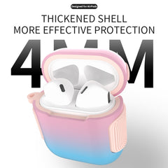 2 in 1 Varnish Colorful PC + TPU Earphone Case, For AirPods 2 / 1, For AirPods 3