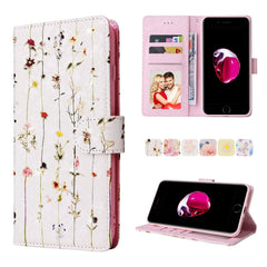 Bronzing Painting RFID Leather Case, For iPhone X / XS, For iPhone 7 Plus / 8 Plus, For iPhone SE 2022 / SE 2020 / 7 / 8