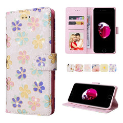 Bronzing Painting RFID Leather Case, For iPhone X / XS, For iPhone 7 Plus / 8 Plus, For iPhone SE 2022 / SE 2020 / 7 / 8