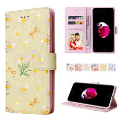 Bronzing Painting RFID Leather Case, For iPhone X / XS, For iPhone 7 Plus / 8 Plus, For iPhone SE 2022 / SE 2020 / 7 / 8