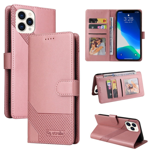 GQUTROBE Skin Feel Magnetic Leather Phone Case, For iPhone 13 Pro Max, For iPhone 13 Pro, For iPhone 13, For iPhone 13 mini