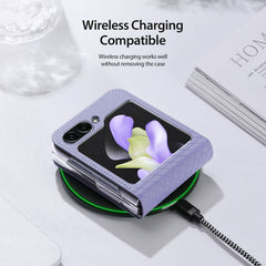 DUX DUCIS Bril Series PU + TPU Phone Case, For Samsung Galaxy Z Flip5 5G