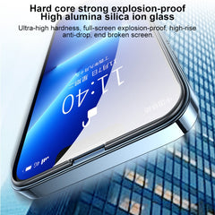 10 PCS WEKOME 9D Curved HD Tempered Glass Film, For iPhone 14 Pro Max (10 PCS), (10pcs)