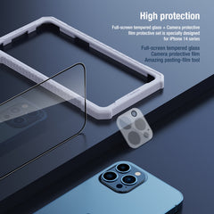 NILLKIN 2 in 1 HD Full Screen Tempered Glass Film + Camera Protector Set