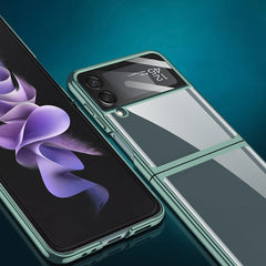 GKK Integrated Electroplating All-inclusive Phone Case, For Samsung Galaxy Z Flip4