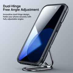 JOYROOM PC + TPU Dual-layer Shockproof Phone Case with Rotating Holder, For iPhone 14, For iPhone 14 Pro, For iPhone 14 Plus