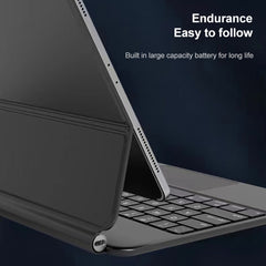 Bluetooth Keyboard Leather Case with Touch Pad, For iPad Air 5 / 4 10.9 inch, For iPad Pro 11 inch 2021/2020/2018, For iPad Pro 12.9 inch 2021/2020/2018