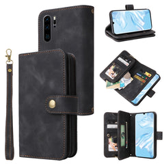 Multifunctional Card Slot Zipper Wallet Leather Phone Case, For Huawei P30 Lite, For Huawei P30 Pro, For Huawei P40 Pro, For Huawei P Smart Z