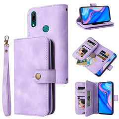 Multifunctional Card Slot Zipper Wallet Leather Phone Case, For Huawei P30 Lite, For Huawei P30 Pro, For Huawei P40 Pro, For Huawei P Smart Z