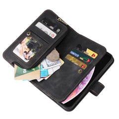 Multifunctional Card Slot Zipper Wallet Leather Phone Case, For iPhone XS / X, For iPhone XS Max, For iPhone XR, For Google Pixel 6