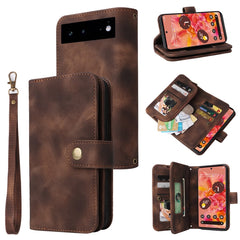 Multifunctional Card Slot Zipper Wallet Leather Phone Case, For iPhone XS / X, For iPhone XS Max, For iPhone XR, For Google Pixel 6