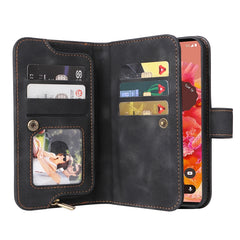 Multifunctional Card Slot Zipper Wallet Leather Phone Case, For Google Pixel 6 Pro