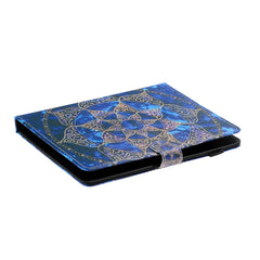 Tablet PC Universal Coloured Drawing Pattern Horizontal Flip Leather Case with Holder & Card Slot