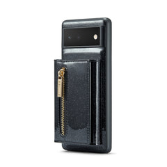 DG.MING M3 Series Glitter Powder Card Bag Leather Case, For Google Pixel 6, For Samsung Galaxy S20 FE, For iPhone 11 Pro, For Samsung Galaxy S21 5G, For iPhone 11 Pro Max, For Samsung Galaxy S21 Ultra 5G