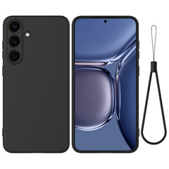 Solid Color Liquid Silicone Dropproof Full Coverage Phone Case