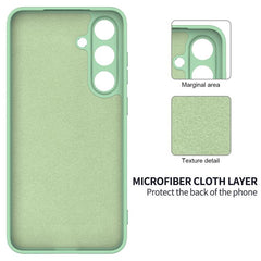 Solid Color Liquid Silicone Dropproof Full Coverage Phone Case