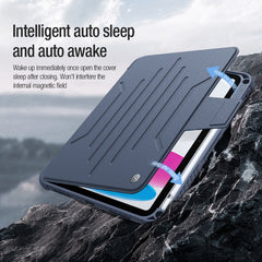 NILLKIN Bumper Snapsafe Multifunctional Leather Tablet Case with Pen Slot