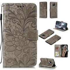 Lace Flower Embossing Pattern Horizontal Flip Leather Case , with Holder & Card Slots & Wallet & Photo Frame & Lanyard, For Huawei Enjoy 10e, For Xiaomi Redmi K30 Pro, For Xiaomi Redmi Note 9 Pro, For Xiaomi Redmi Note 9 Pro Max