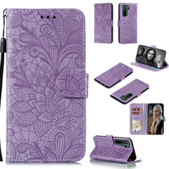 Lace Flower Embossing Pattern Horizontal Flip Leather Case , with Holder & Card Slots & Wallet & Photo Frame & Lanyard, For Xiaomi Redmi Note 9S, For Huawei Nova 7, For Huawei Nova 7 Pro, For Huawei Nova 7 SE