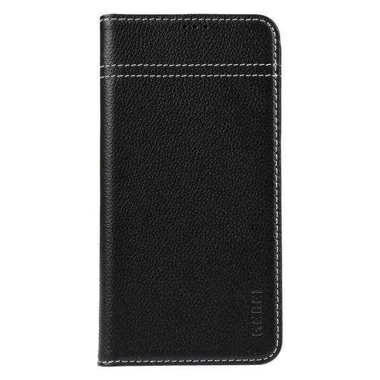GEBEI Top-grain Horizontal Flip Leather Phone Case
