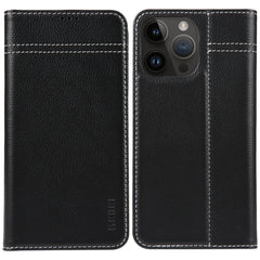 GEBEI Top-grain Horizontal Flip Leather Phone Case