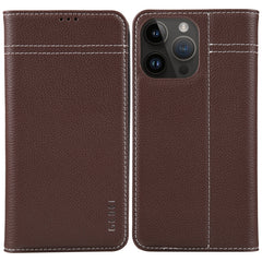 GEBEI Top-grain Horizontal Flip Leather Phone Case