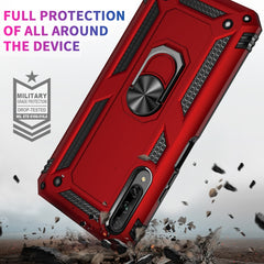 Shockproof TPU + PC Protective Case with 360 Degree Rotating Holder, For Huawei Y9s