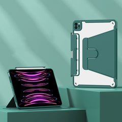 Detachable Rotating Leather Tablet Case, For iPad Pro 12.9 2022 / 2020 / 2021 / 2018, For iPad Air 11 2024 / iPad Pro 11 2022 / 2021 / 2020 / 2018, For iPad Pro 10.5, For iPad 10.2 2021 / 2020 / 2019