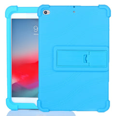 Tablet PC Silicone Protective Case with Invisible Bracket, For iPad mini 5 / 4, For iPad 10.2 / 10.5, For iPad mini 3 / 2 / 1