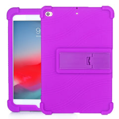 Tablet PC Silicone Protective Case with Invisible Bracket, For iPad mini 5 / 4, For iPad 10.2 / 10.5, For iPad mini 3 / 2 / 1