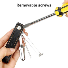 FIREDOG CL78 3 in 1 Pipe Cleaner Carbon Knife Pipe Holder