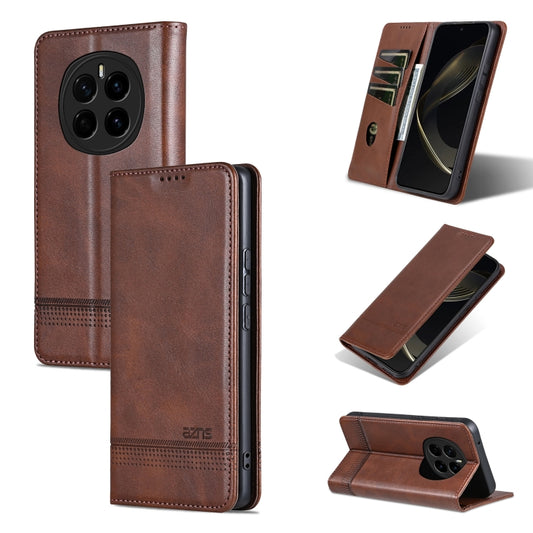 AZNS Magnetic Calf Texture Flip Leather Phone Case