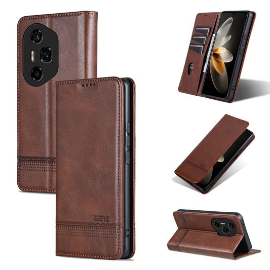 AZNS Magnetic Calf Texture Flip Leather Phone Case