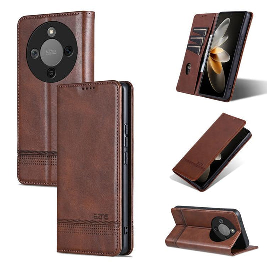 AZNS Magnetic Calf Texture Flip Leather Phone Case