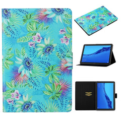 Coloured Drawing Pattern Horizontal Flip Leather Case with Holder & Card Slot & Sleep / Wake-up Function